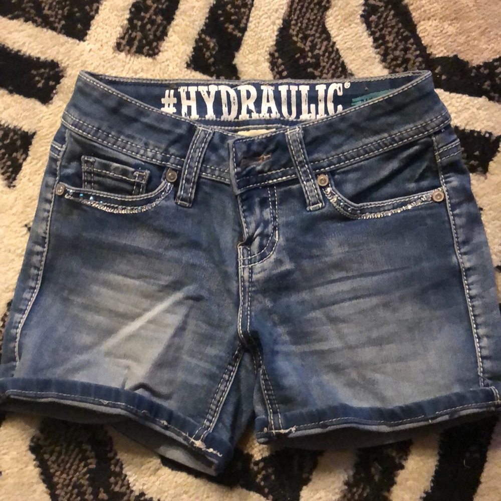 Hydraulic Jean shorts size 0 like new